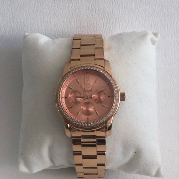 Invicta Angel watch in rose gold - Picture 3 of 6